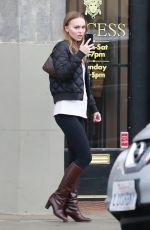 LILY-ROSE DEPP Shopping at Recess in Los Angeles 02/02/2019