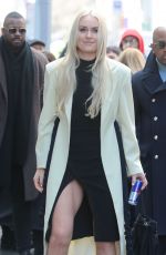 LINDSEY VONN Arrives at AOL Build in New York 02/21/2019