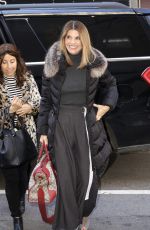 LORI LOUGHLIN Arrives at Today Show in New York 02/14/2019