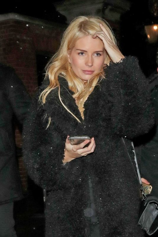 LOTTIE MOSS at Mahiki Nightclub in London 01/31/2019