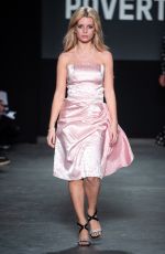LOTTIE MOSS at Oxfam Fighting Poverty Catwalk Show at London Fashion Week 02/18/2019
