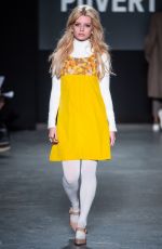 LOTTIE MOSS at Oxfam Fighting Poverty Catwalk Show at London Fashion Week 02/18/2019