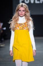 LOTTIE MOSS at Oxfam Fighting Poverty Catwalk Show at London Fashion Week 02/18/2019