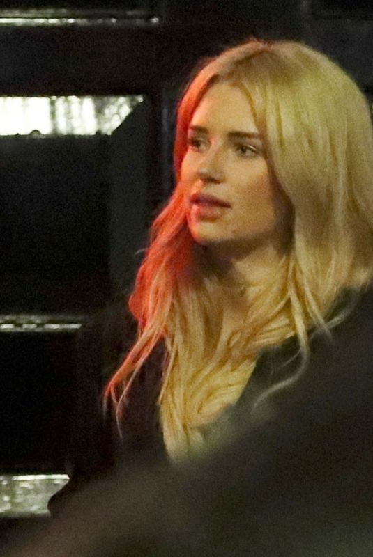 LOTTIE MOSS Night Out in London 02/08/2019