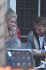 LOTTIE MOSS Out for Lunch at Bluebird in London 02/15/2019