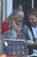 LOTTIE MOSS Out for Lunch at Bluebird in London 02/15/2019