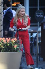 LOTTIE MOSS Out for Lunch at Bluebird in London 02/15/2019