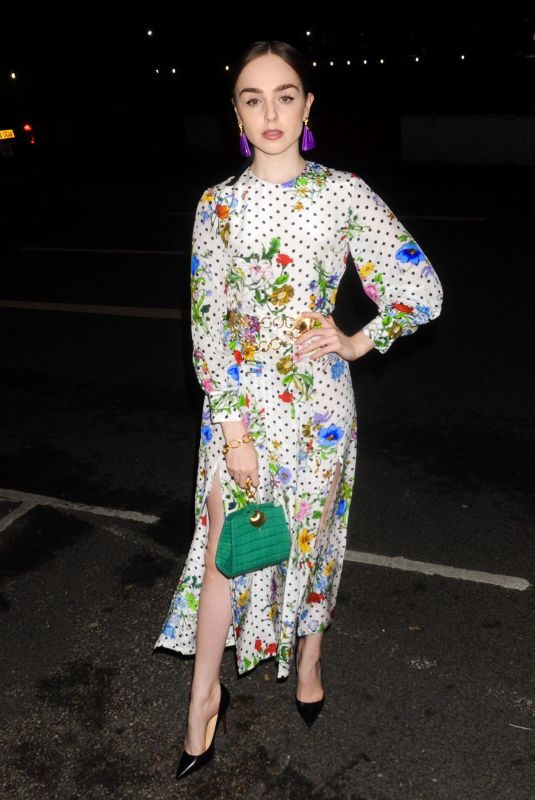 LOUISE CONNOLLY-BURNHAM at Dior Party at London Fashion Week 02/19/2019