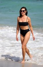 LUANN DE LESSEPS in Bikini on the Beach in Miami 02/12/2019