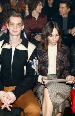 LUCY BOYNTON at Gucci Fashion Show at LFW in London 02/20/2019