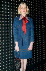 LUCY BOYNTON at Gucci Fashion Show at LFW in London 02/20/2019