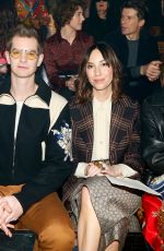 LUCY BOYNTON at Gucci Fashion Show at LFW in London 02/20/2019