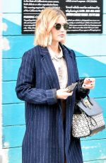 LUCY HALE Arrives at an Office in Hollywood 02/21/2019