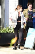 LUCY HALE Heading to a Gym in Los Angeles 02/17/2019