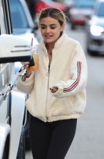 LUCY HALE Heading to a Gym in Los Angeles 02/17/2019