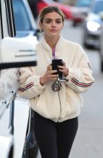 LUCY HALE Heading to a Gym in Los Angeles 02/17/2019