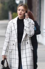 LUCY HALE Out and About in Los Angeles 02/20/2019