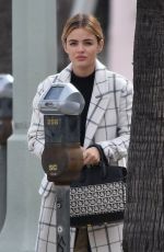 LUCY HALE Out and About in Los Angeles 02/20/2019