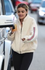 LUCY HALE Out for Coffee in Los Angeles 02/17/2019