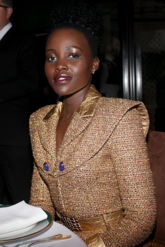 LUPITA NYONG’O at Charles Finch and Chanel’s Pre-oscar Dinner in Los Angeles 02/23/2019