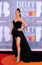 MABEL MCVEY at Brit Awards 2019 in London 02/20/2019