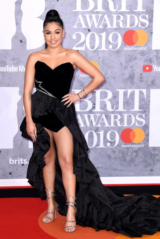 MABEL MCVEY at Brit Awards 2019 in London 02/20/2019