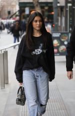 MADISON BEER Arrives at AOL Build Studio in London 02/20/2019