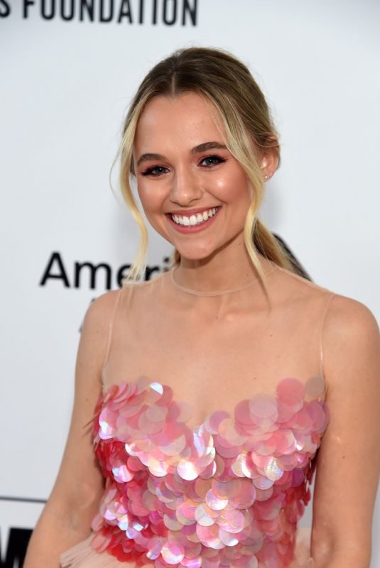 MADISON ISEMAN at Elton John Aids Foundation Oscar Party in Hollywood 02/24/2019