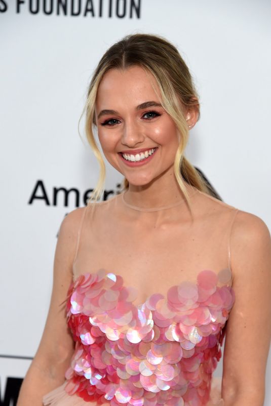MADISON ISEMAN at Elton John Aids Foundation Oscar Party in Hollywood 02/24/2019