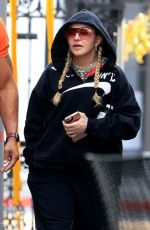 MADONNA Out and About in West Hollywood 02/26/2019