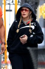 MADONNA Out and About in West Hollywood 02/26/2019