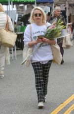 MAE WHITMAN Shopping at Farmers Market in Studio City 02/17/2019