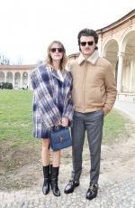 MAIKA MONROE at Salvatore Ferragamo Fashion Show at MFW in Milan 02/23/2019