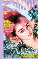 MAISIE WILLIAMS and SOPHIE TURNER for Glamour Magazine, UK March 2019