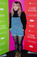 MAISIE WILLIAMS at BFI Future Film Festival in London 02/23/2019