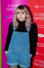 MAISIE WILLIAMS at BFI Future Film Festival in London 02/23/2019