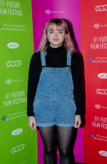 MAISIE WILLIAMS at BFI Future Film Festival in London 02/23/2019