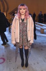 MAISIE WILLIAMS at Coach Fashion Show at NYFW in New York 02/12/2019
