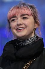 MAISIE WILLIAMS at University of St Andrews in Scotland 02/05/2019