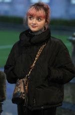 MAISIE WILLIAMS at University of St Andrews in Scotland 02/05/2019