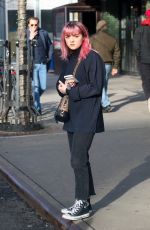 MAISIE WILLIAMS Out in New York 02/11/2019