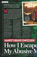 MANDY MOORE in US Weekly Magazine, March 2019