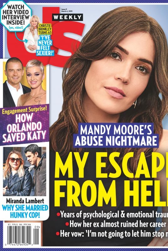 MANDY MOORE in US Weekly Magazine, March 2019