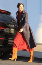 MANDY MOORE Leaves a Beauty Salon in Beverly Hills 02/07/2019