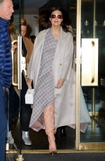 MANDY MOORE Leaves Today Show in New York 02/04/2019