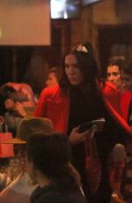 MANDY MOORE Night Out in Los Angeles 02/14/2019