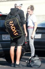 MARGOT ROBBIE Arrives at a Gym in Los Angeles 02/12/2019