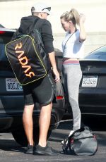 MARGOT ROBBIE Arrives at a Gym in Los Angeles 02/12/2019