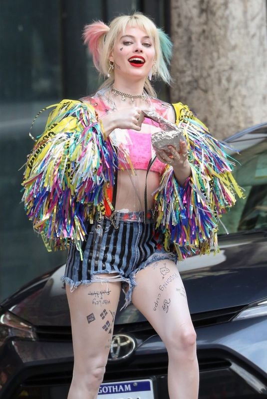 MARGOT ROBBIE as Harley Quinn in Birds of Prey in Los Angeles 02/01/2019
