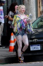 MARGOT ROBBIE as Harley Quinn in Birds of Prey in Los Angeles 02/01/2019